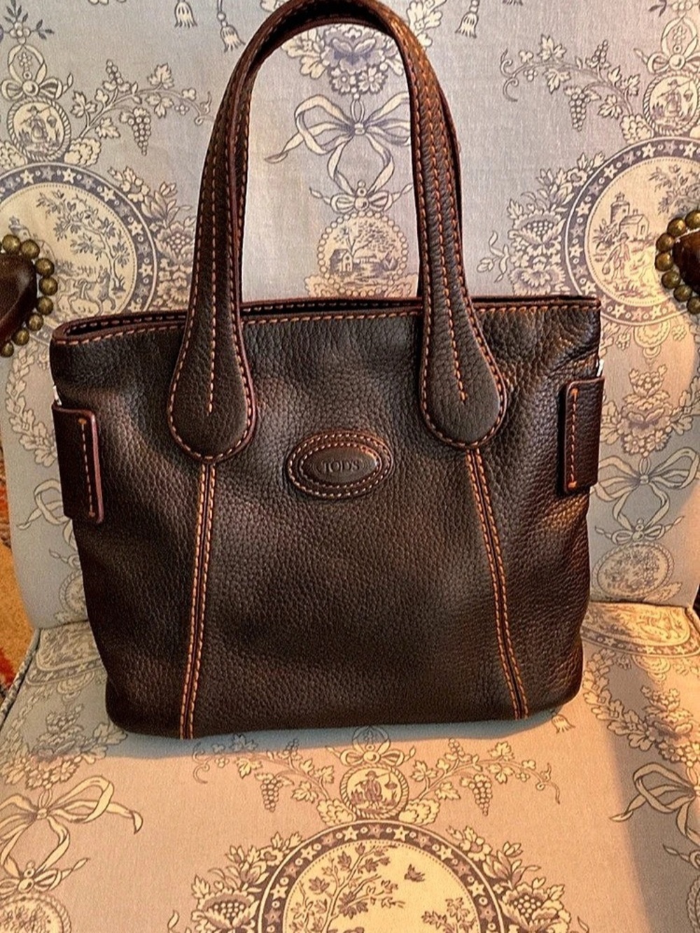 Tod's Leather Tote in Brown